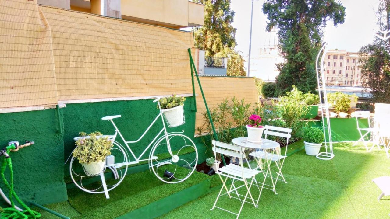 San Pietro Shabby Chic Apartment Rome Bagian luar foto